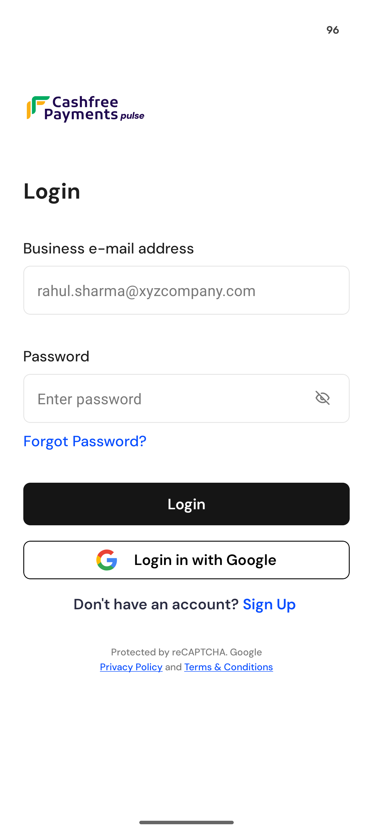 App screenshot